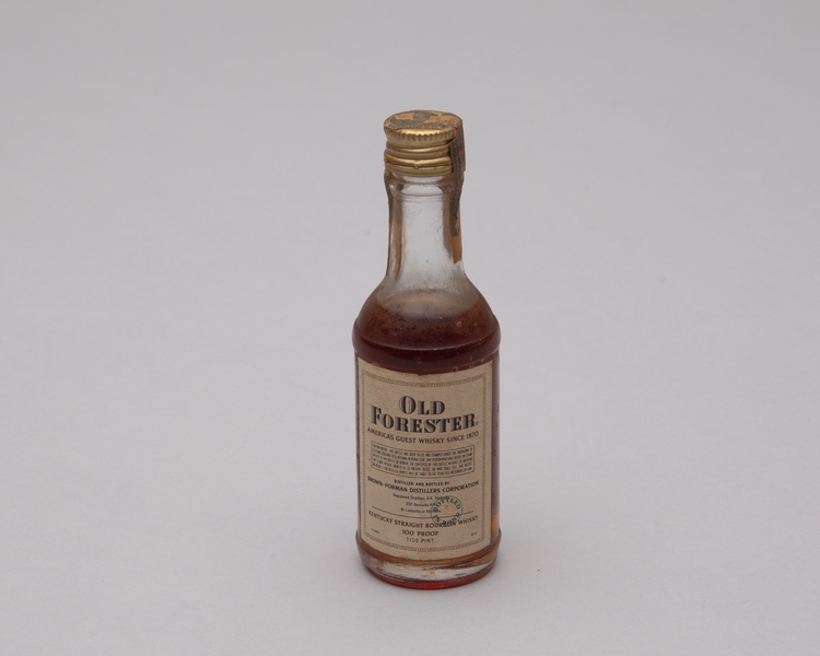 Image: miniature liquor bottle: TWA (Trans World Airlines)