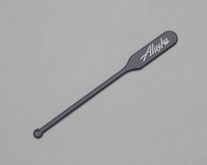 Image: swizzle stick: Alaska Airlines
