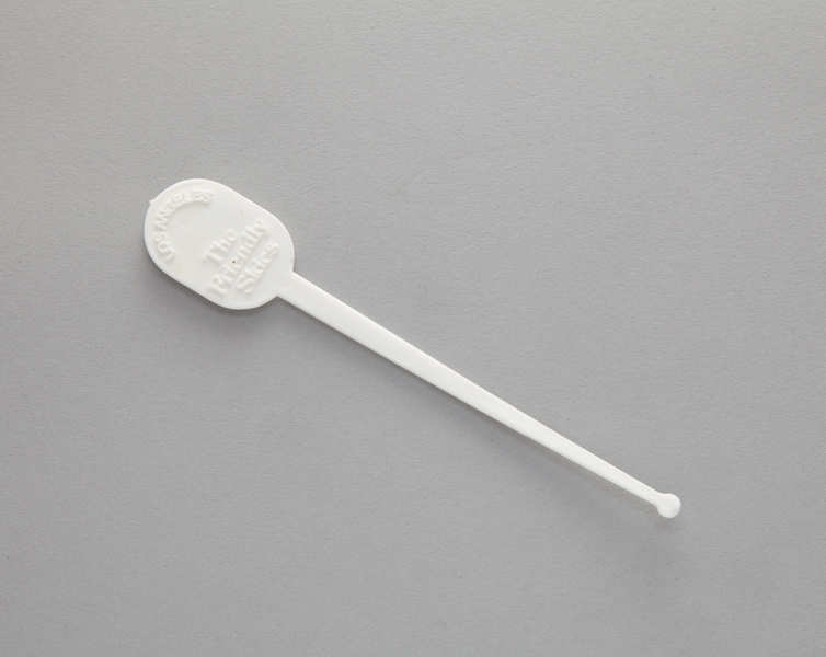 Image: swizzle stick: United Air Lines, Los Angeles