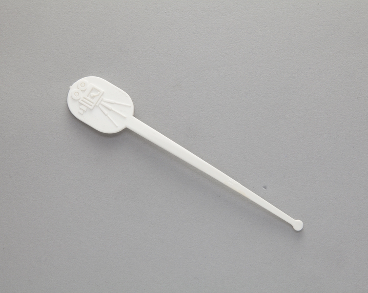 Image: swizzle stick: United Air Lines, Los Angeles