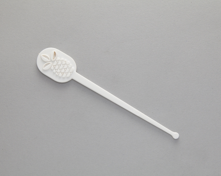 Image: swizzle stick: United Air Lines, Hawaii