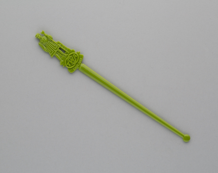 Image: swizzle stick: TWA (Trans World Airlines), England