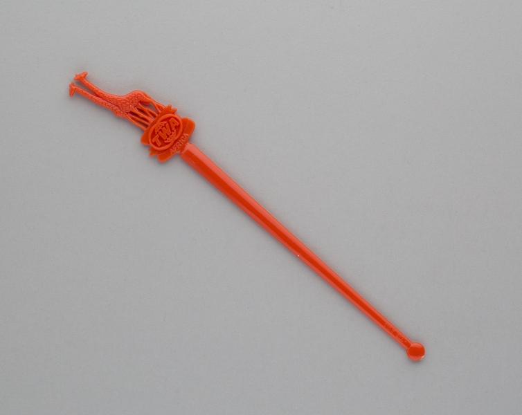 Image: swizzle stick: TWA (Trans World Airlines), Africa