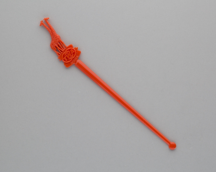 Image: swizzle stick: TWA (Trans World Airlines), Africa