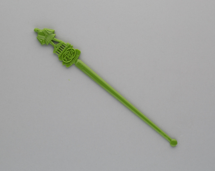 Image: swizzle stick: TWA (Trans World Airlines), Greece