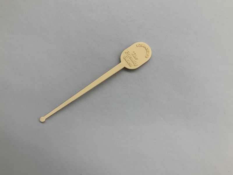 Image: swizzle stick: United Air Lines, Los Angeles