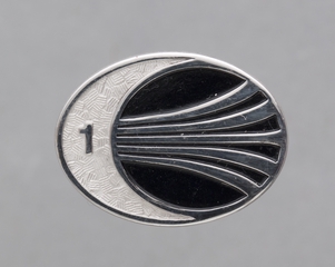 Image: service pin: Continental Airlines, 1 year