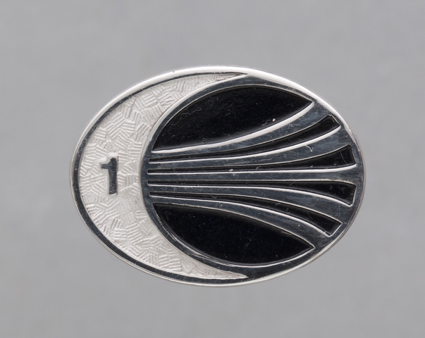 Service pin: Continental Airlines, 1 year