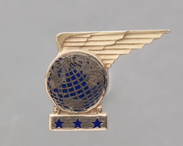 Service pin: Pan American World Airways, 15 years
