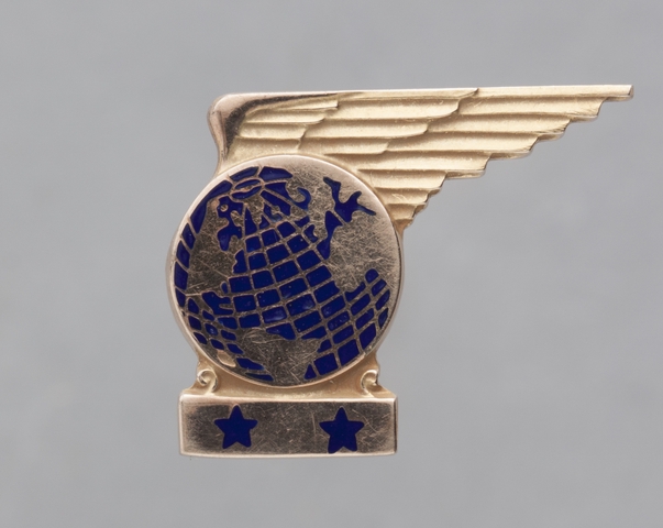 Service pin: Pan American World Airways, 10 years