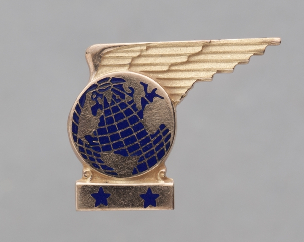 Service pin: Pan American World Airways, 10 years