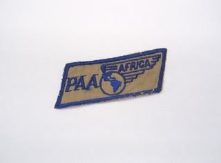 Image: uniform patch: Pan American Airways, Africa
