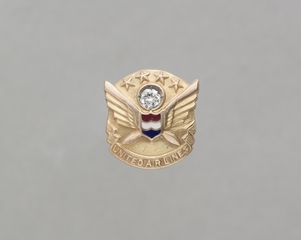 Image: service pin: United Air Lines, 40 years