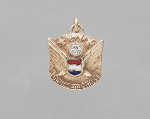 Service pendant: United Air Lines, 30 years