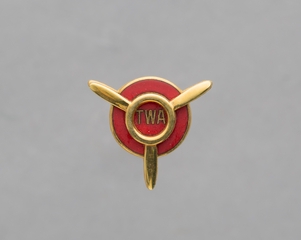 Image: service pin: TWA (Transcontinental & Western Air), 1 year