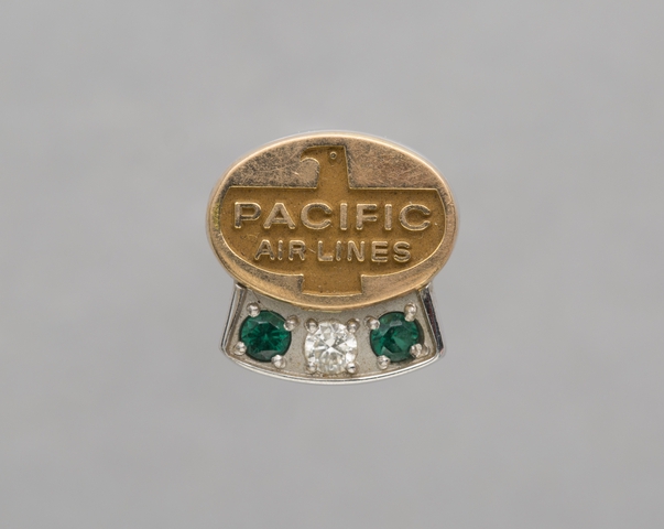 Service pin: Pacific Air Lines, 20 years