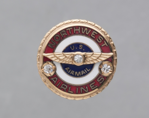 Service pin: Northwest Airlines, 30 years