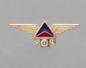 Image: service pin: Delta Air Lines, 35 years