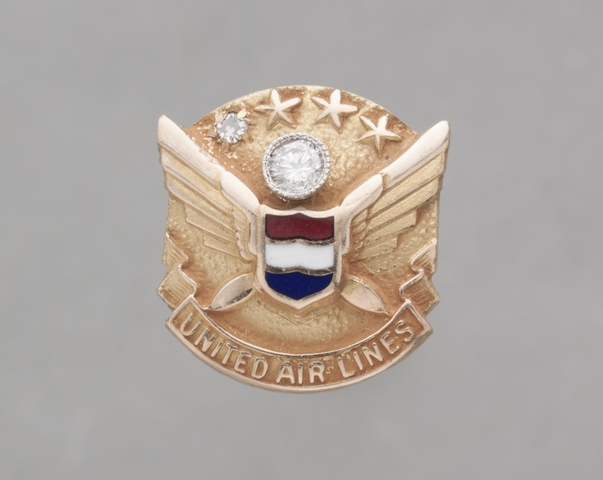 Service pin: United Air Lines, 35 years