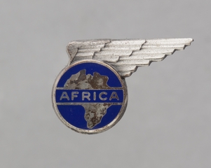 Image: service pin: Pan American Airways-Africa, 1-3 year
