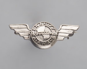 Image: service pin: Braniff International Airways, five years