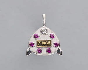 Image: service pin: TWA (Trans World Airlines), 30 years
