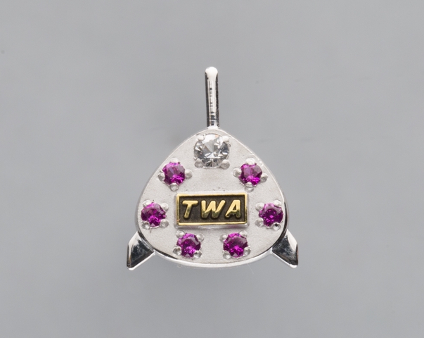 Service pin: TWA (Trans World Airlines), 30 years