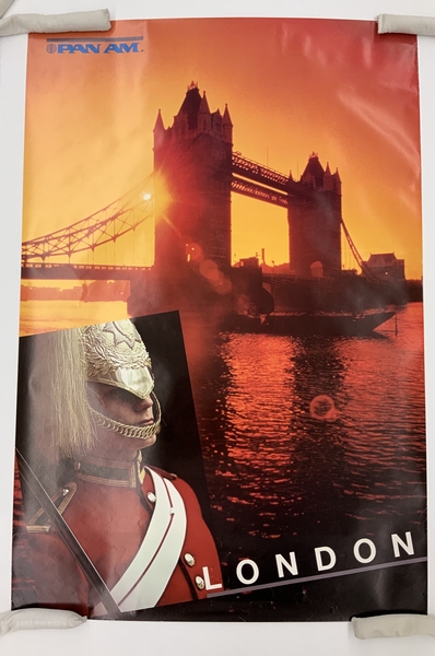 Image: poster: Pan American World Airways, London