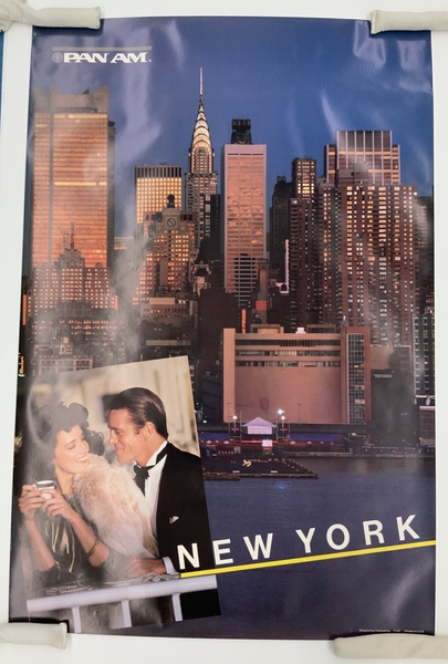 Image: poster: Pan American World Airways, New York