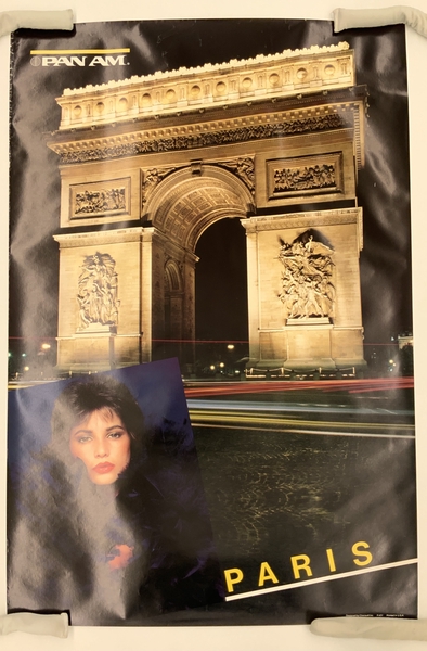 Image: poster: Pan American World Airways, Paris