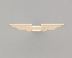Image: flight attendant wings: AirCal