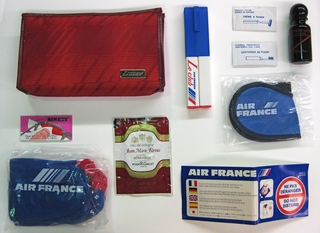 Image: amenity kit: Air France, Le Club class