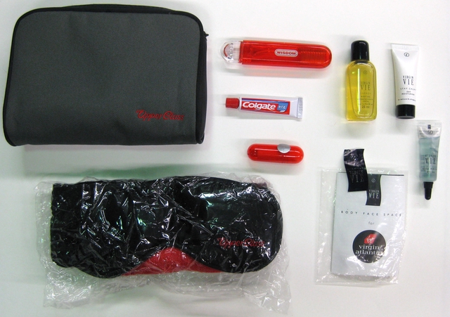 Amenity kit: Virgin Atlantic, Upper Class