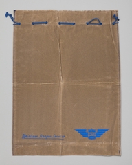 Image: amenity kit cover: United Air Lines, Mainliner Sleeper Service