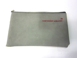 Image: amenity kit cover: Northwest Airlines