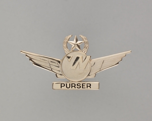 Image: purser wings: Northwest Airlines