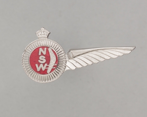 Image: flight attendant wing: Airlines of New South Wales