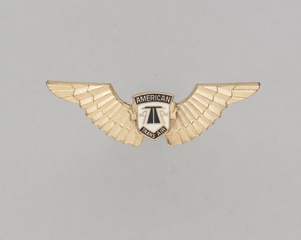 Image: flight attendant insignia: American Trans Air (ATA)
