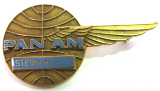 Image: stewardess wing: Pan American World Airways
