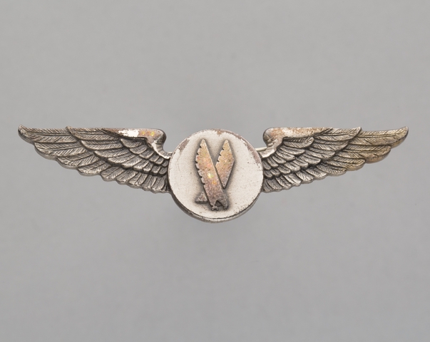 Flight attendant wings/service pin: American Eagle, 1-5 year