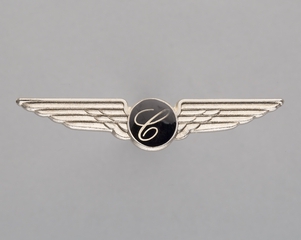 Image: flight attendant wings: Classic Airlines