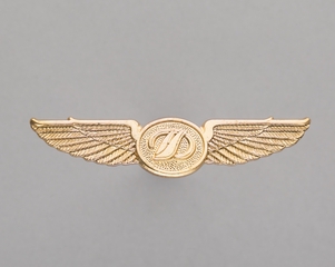 Image: flight attendant wings: Discovery Airways