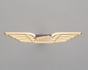 Image: flight attendant wings: Federal Express