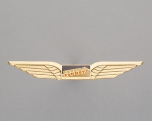 Image: flight attendant wings: Federal Express