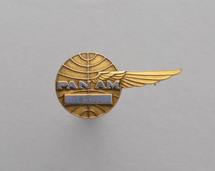 Image: stewardess wing: Pan American World Airways