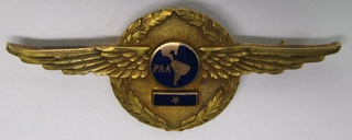 Image: flight officer wings: Pan American Airways System