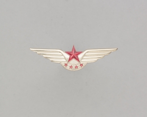 Image: flight officer wings: CAAC (Civil Aviation Administration of China)
