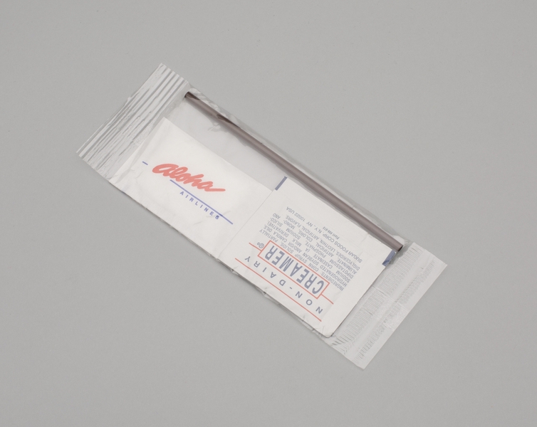 Image: coffee condiment set: Aloha Airlines