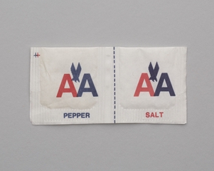 Image: salt and pepper packets: American Airlines