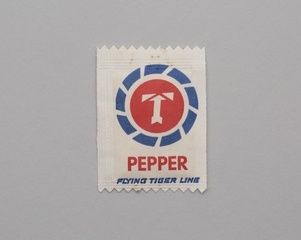 Image: pepper packet: Flying Tiger Line